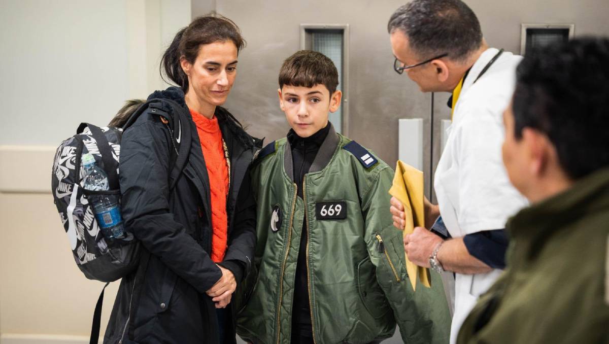 Eitan Yahalomi fue recibido por su tía tras ser liberado | Especial