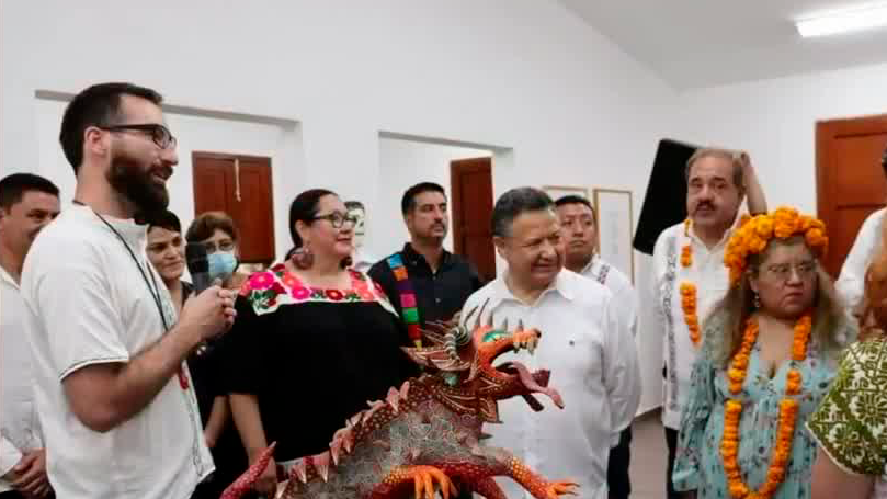 Inauguran "Las rutas del arte" en el centro cultural regional Nicandro Castillo de Hidalgo