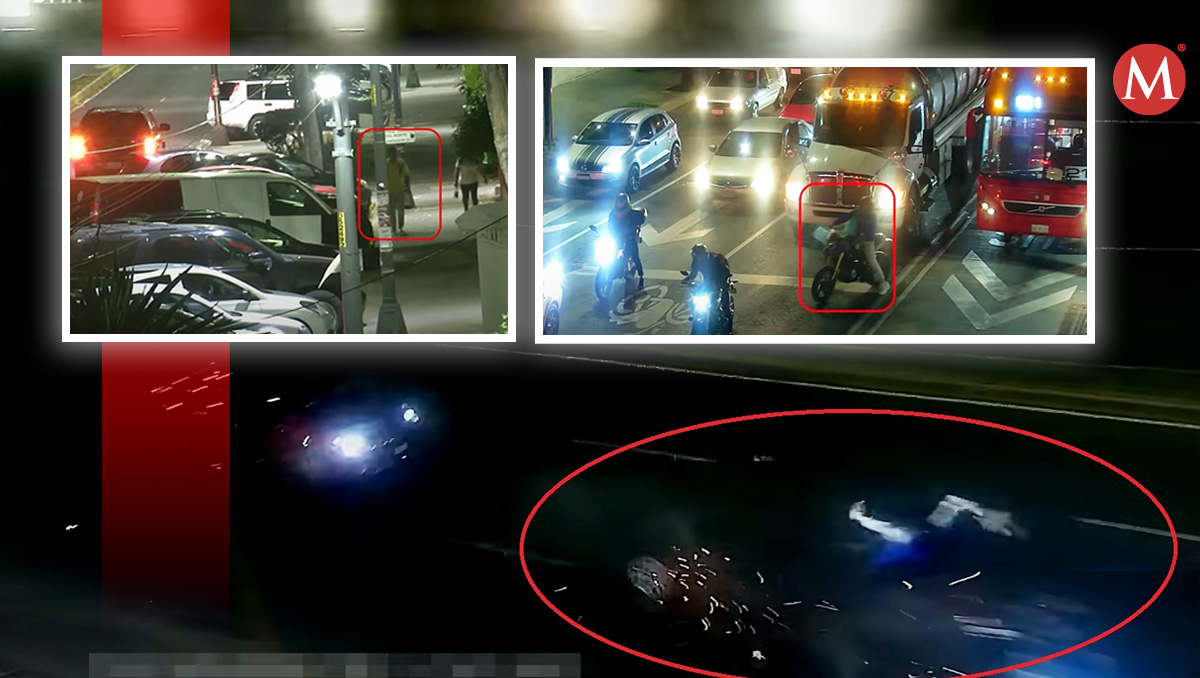 Probable ladrón cae de moto robada mientras intentaba huir de la policía | C5 CdMx.