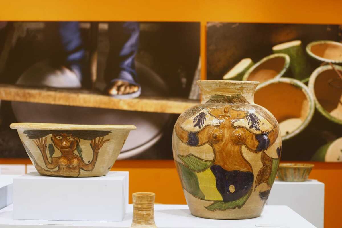La artista rompió con las tradiciones y reglas establecidas en su comunidad de realizar únicamente objetos de uso doméstico. (Ariana Pérez)