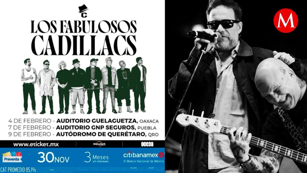 La banda argentina se presentará en distintas ciudades mexicanas.