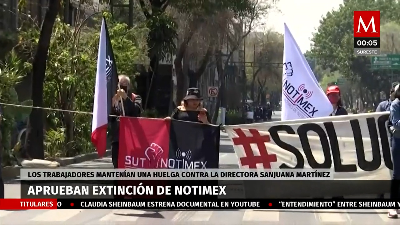 Cámara de Diputados aprueba extinción de Notimex