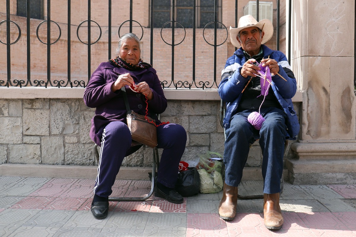 Don Esteban y Lía. | Rolando Riestra