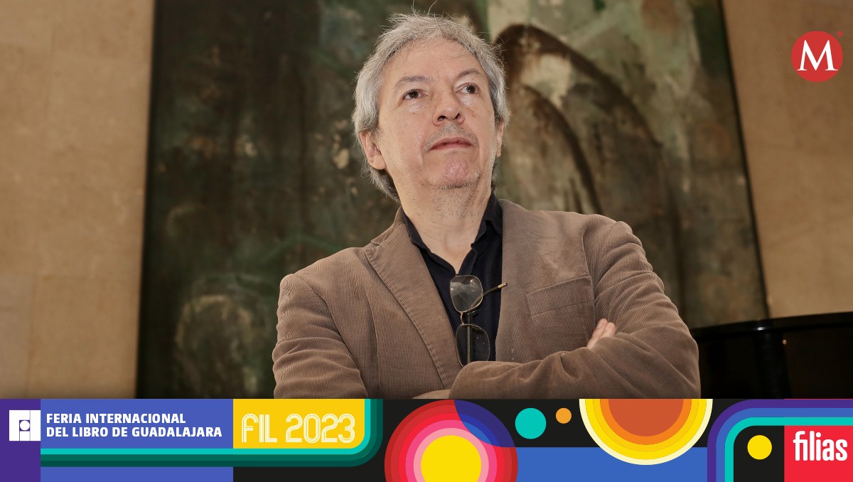 El escritor en la FIL Guadalajara / Ariel Ojeda
