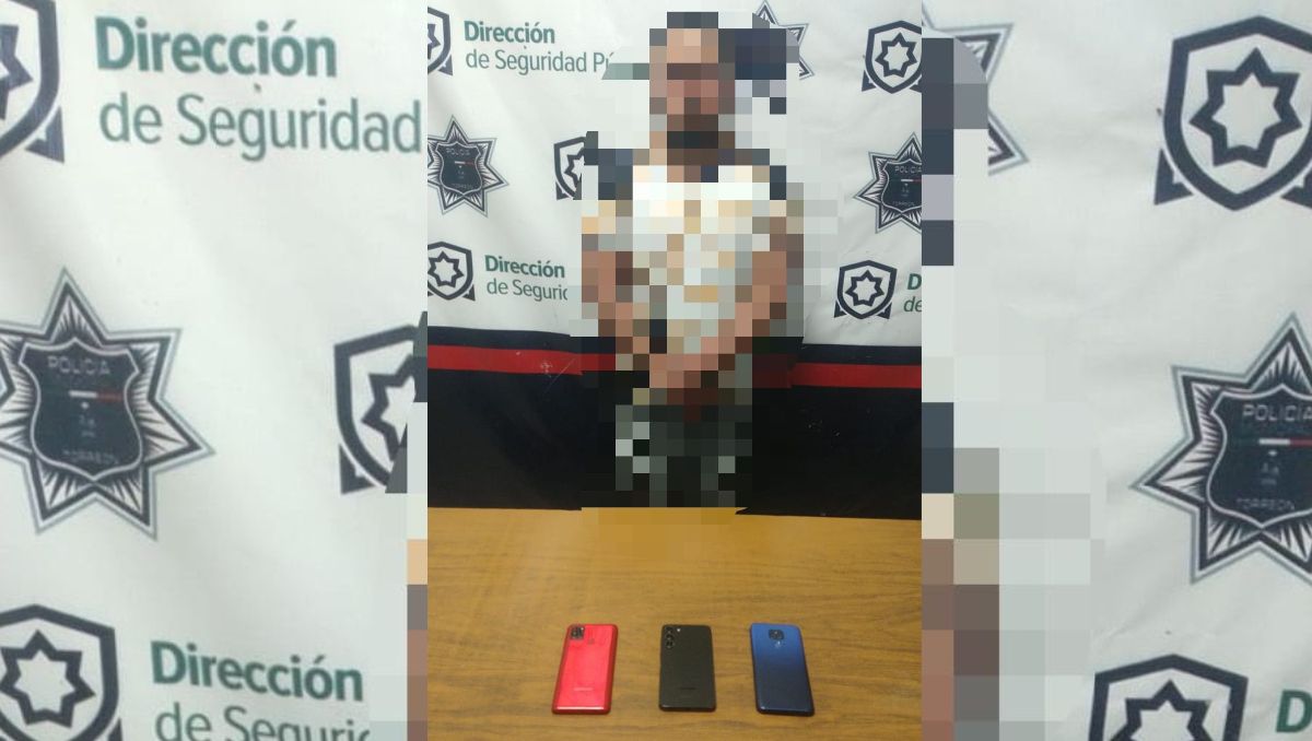 El hombre de 30 años los asaltó arrebatándoles sus teléfonos. (Especial)