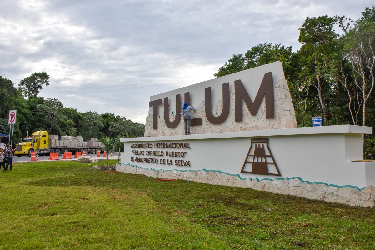 La construcción del Aeropuerto Internacional de Tulum generó 17 mil empleos. | Pablo Vázquez