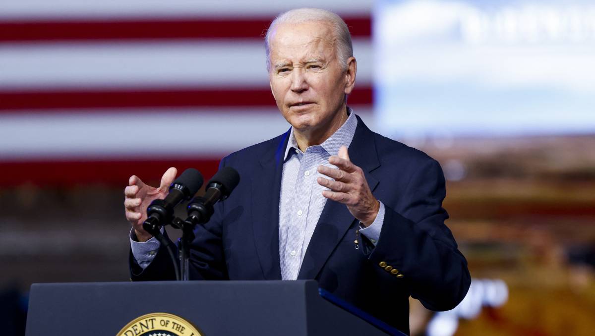 Uno de los ejes de la campaña de Joe Biden es la economía | AFP