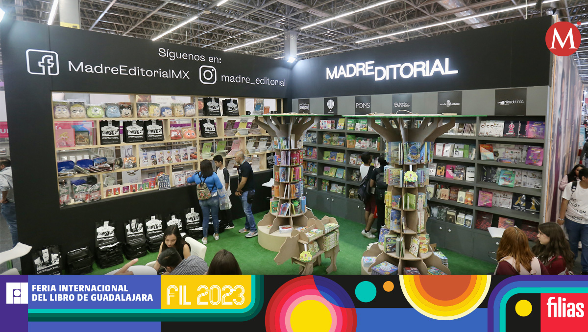 El espacio de la editorial en la FIL. (Foto: Ariel Ojeda)