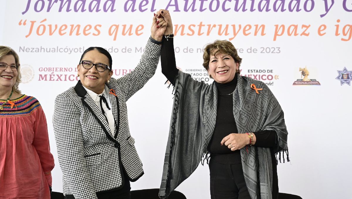 La gobernadora y la secretaria de Seguridad | (Especial)
