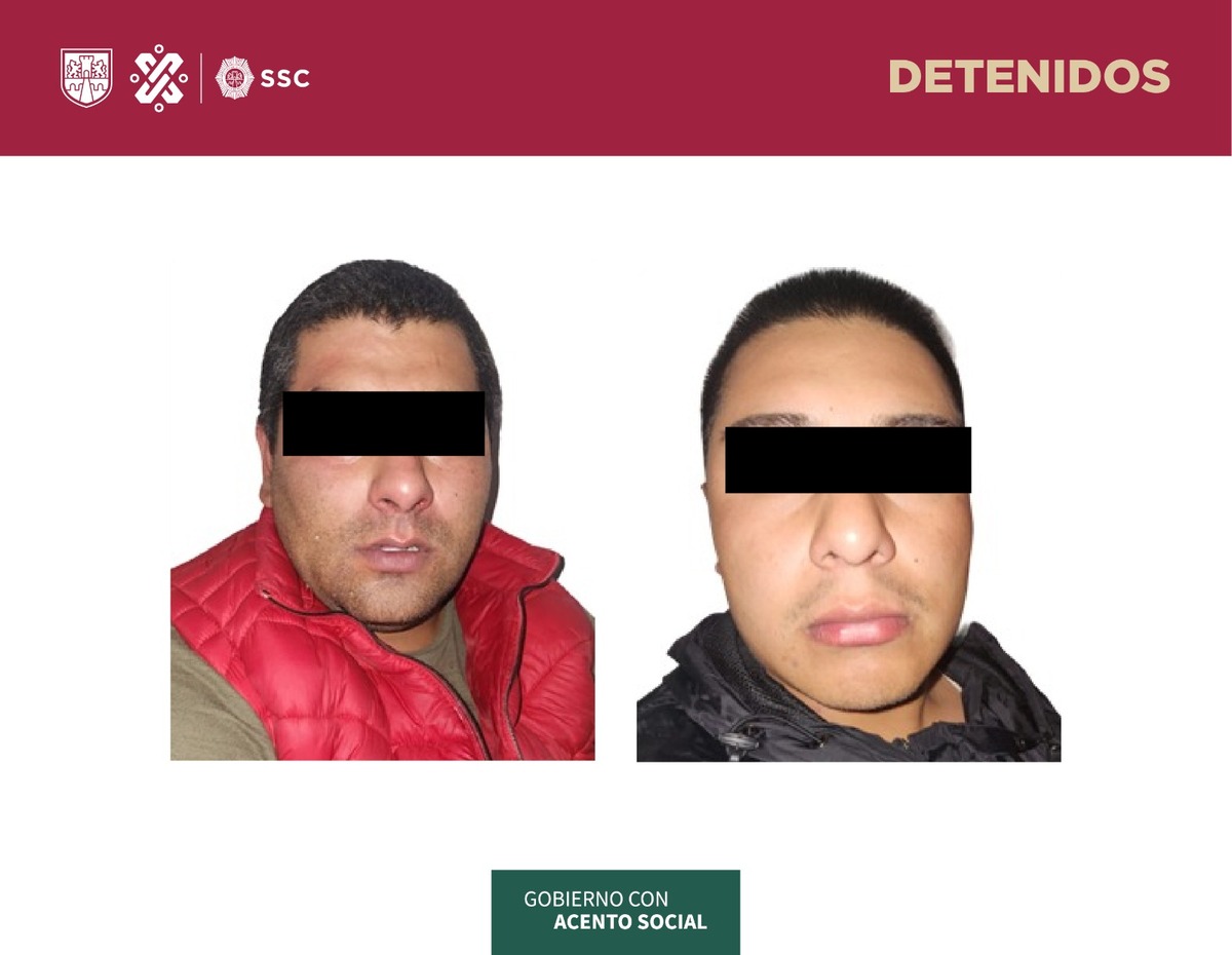 Supuestos integrantes de Los Mojarras que operaban en Tlalpan. | SSC de CdMx