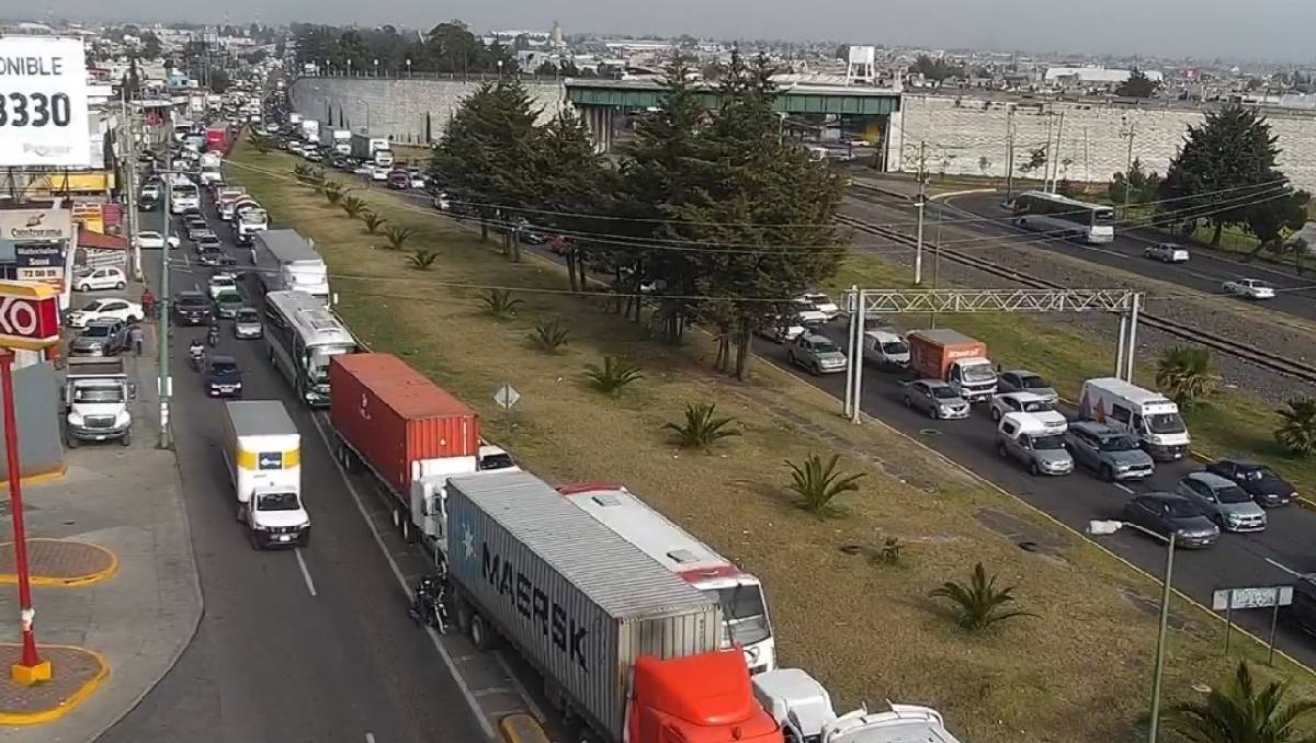 El accidente generó un importante congestionamiento vial | (Especial)