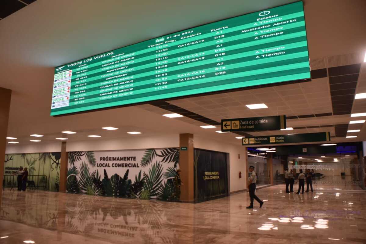 El Aeropuerto Internacional de Tulum fue inaugurado este 1 de diciembre. | Pablo Vázquez