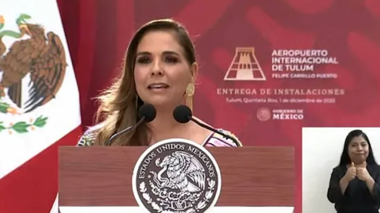 Con el aeropuerto de Tulum, fortaleceremos la conectividad aérea de QRoo: Mara Lezama
