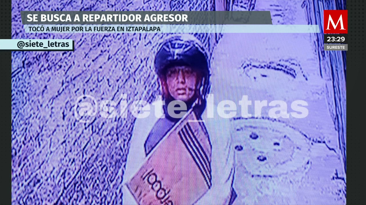 Se busca a un sujeto por acoso sexual en la Alcaldía de Iztapalapa