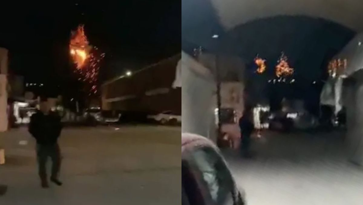Los hechos se registraron a las 19:00 horas del jueves, en la calle Rodríguez esquina con avenida Presidente Carranza.