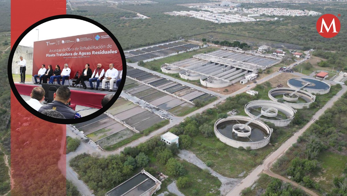 Inicia rehabilitación de planta tratadora de aguas en Nuevo Laredo