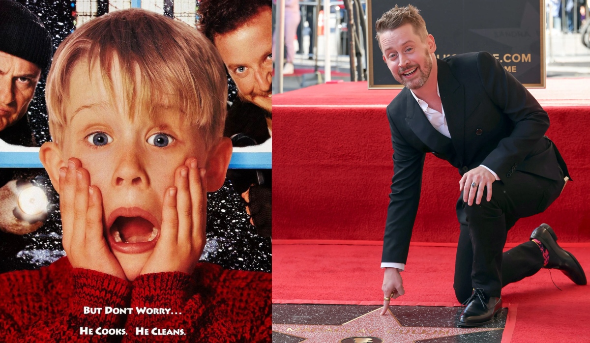 Macaulay Culkin recibe estrella en Hollywood