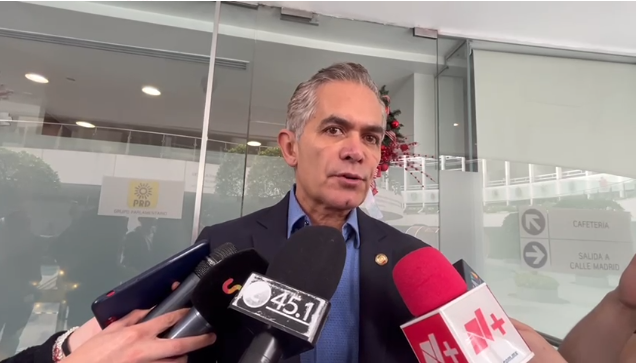 Miguel Ángel Mancera, coordinador del PRD en el Senado | Captura