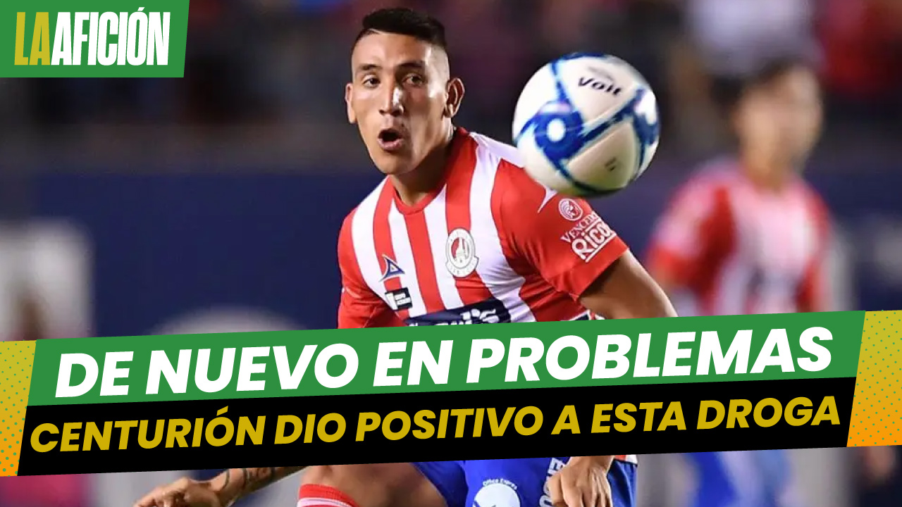 Ricardo Centurión, ex jugador de la Liga MX, da positivo por cocaína