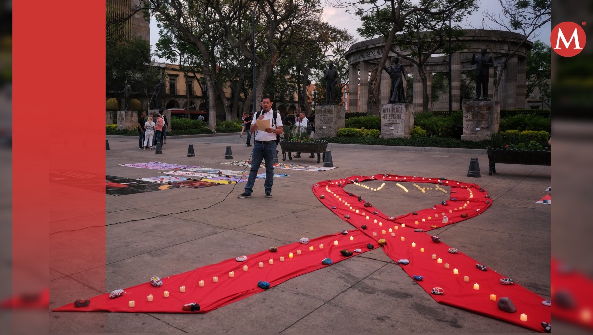 Vigilia en Guadalajara por las víctimas del Sida (Cortesía)