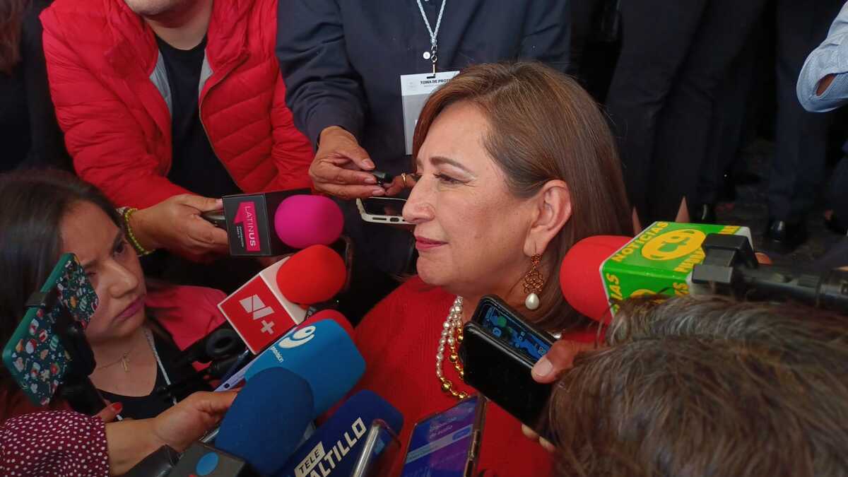 Xóchitl Gálvez en Saltillo, Coahuila.