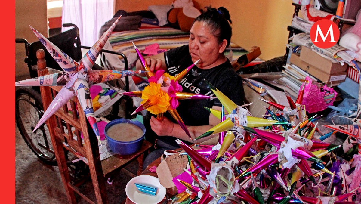 Margarita Arenas, artesana que  realiza piñatas | Melanie Torres