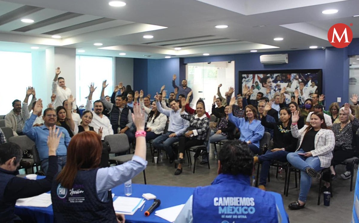 PAN Tamaulipas avala plataforma política del partido. Foto: Antonio Hernández