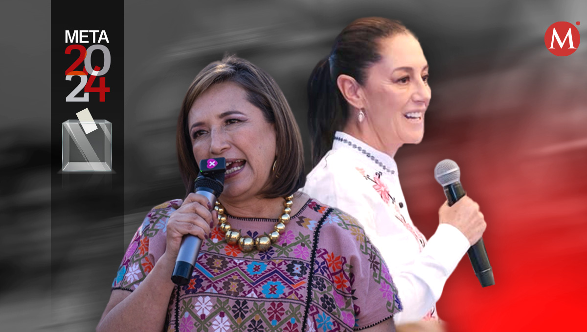 Precandidatas presidenciales hoy 3 de diciembre. (Especial)