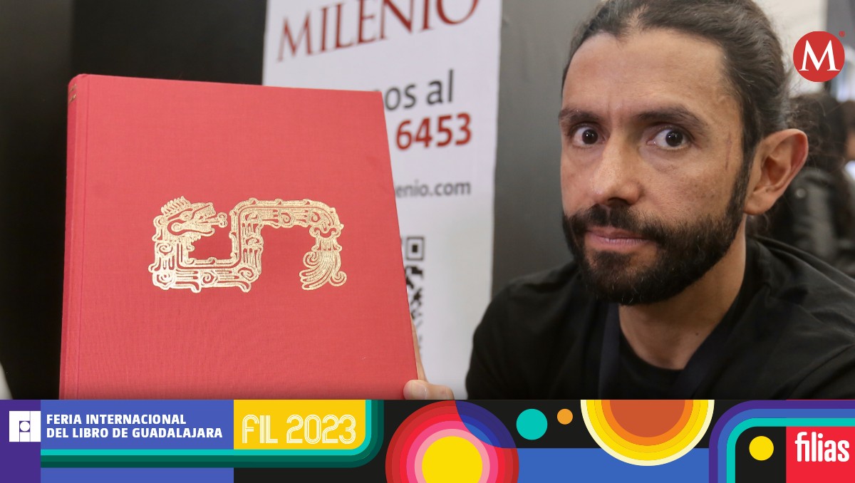 Presentó su libro en la FIL / Foto: Ariel Ojeda