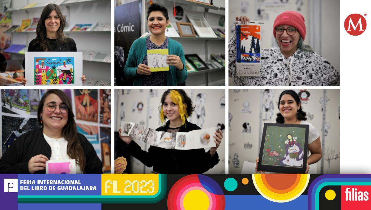 Seis ilustradoras que narran desde el trazo y el color | Fotos: Patricia  Curiel