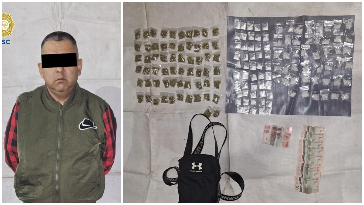 Juan Manuel “N”, El Cachetes, presunto miembro de La Unión Tepito. | SSC de CdMx