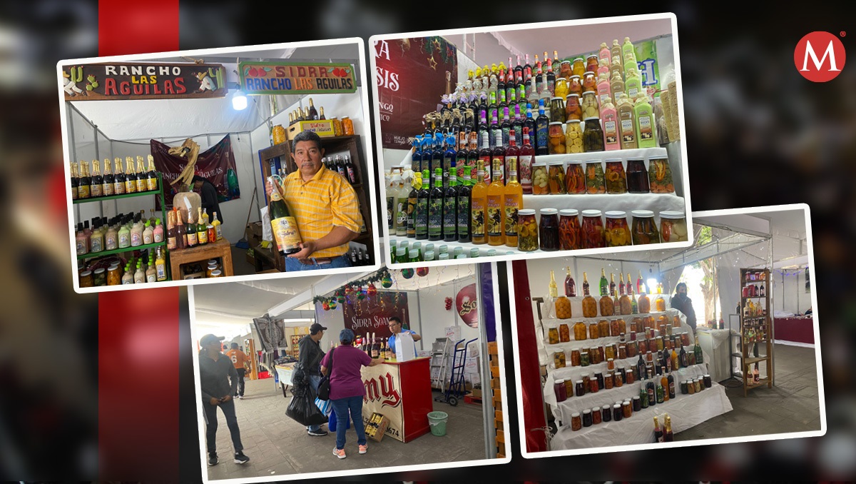 Productores de sidra prevén ventas del 80% en feria de Puebla | Leslie Mora | Diseño Milenio
