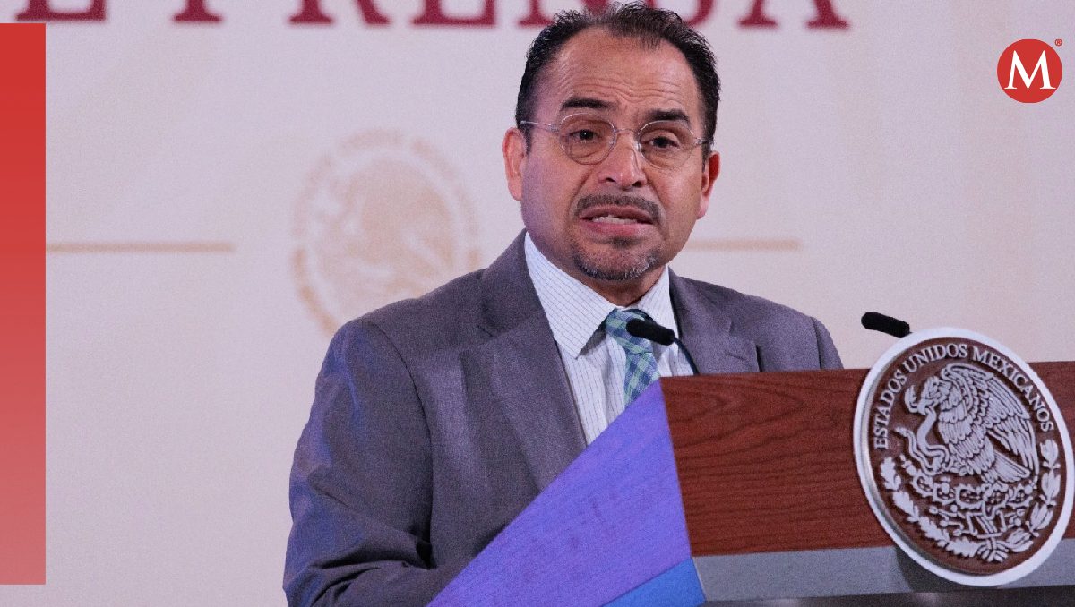 David Aguilar Romero, titular de Profeco, en la conferencia mañanera. | Cortesía