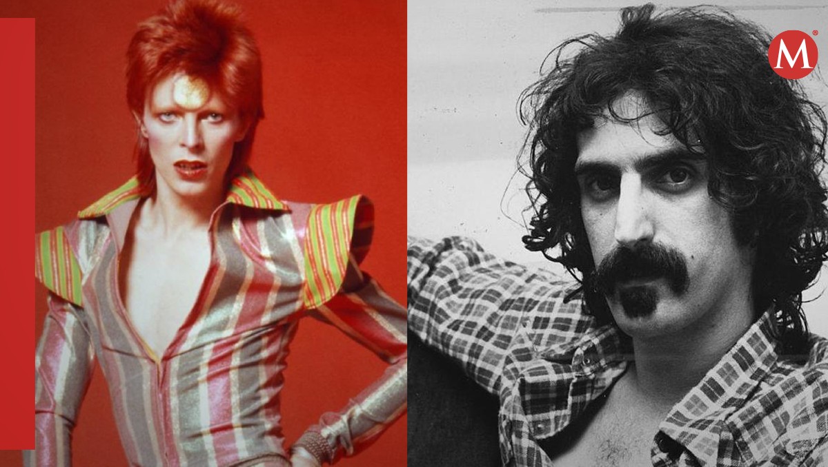 Frank Zappa y David Bowie | Instagram