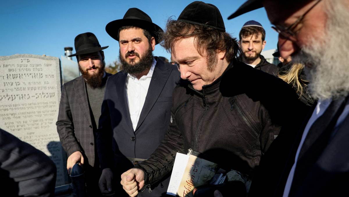 Javier Milei no es judío pero apoya a dicha religión | Reuters