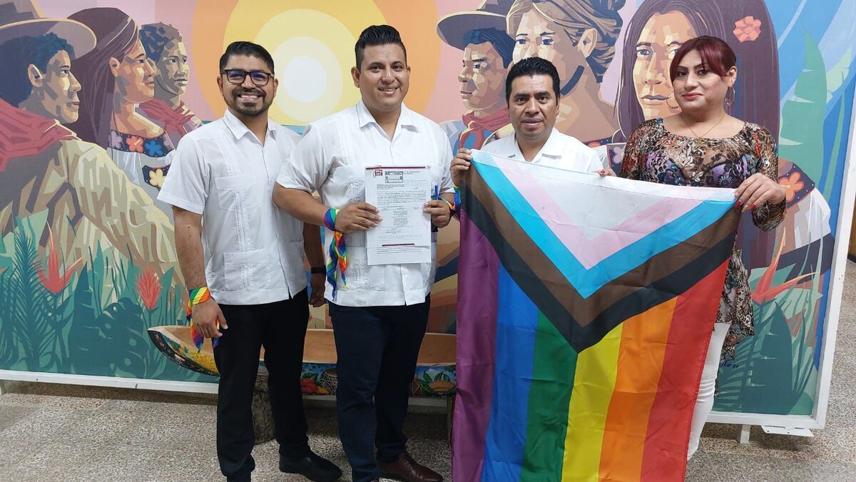 Planilla LGBT+ se registra para elección 2024 en Tabasco. | Foto: Especial