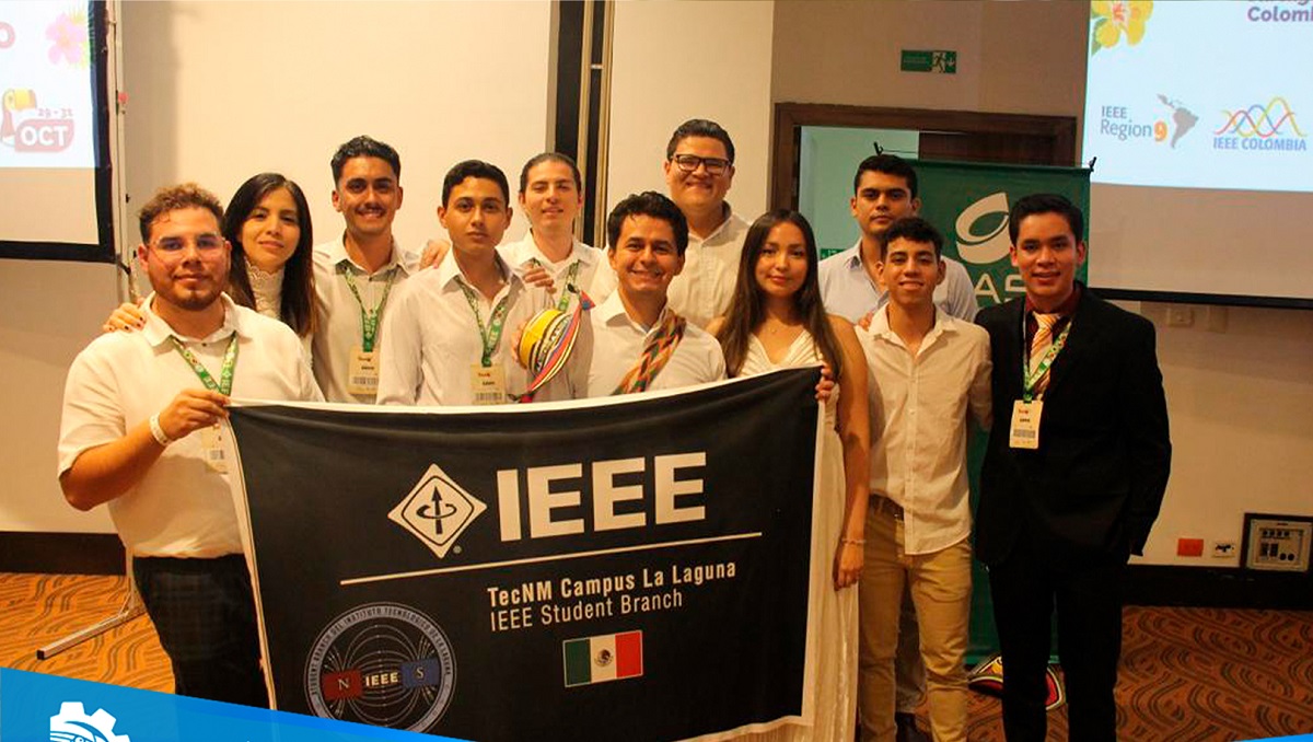 Representantes de la Rama Estudiantil del ITL. (cortesía)
