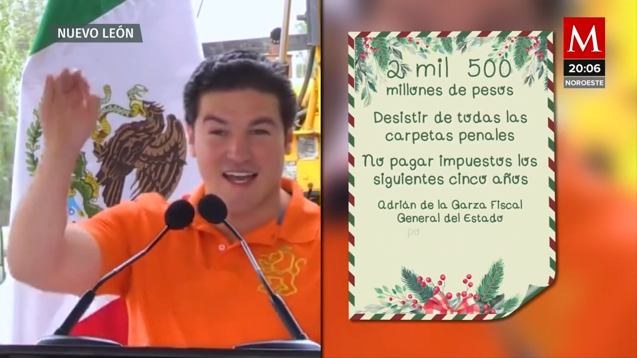 Samuel García denuncia exigencias de PAN y PRI en la sucesión