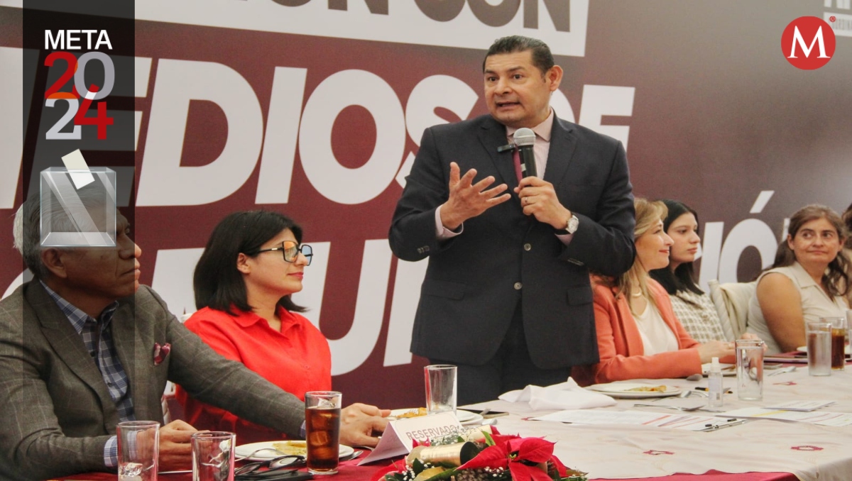 Soberbia no tiene espacio en la 4T en Puebla: Alejandro Armenta | Melanie Torres