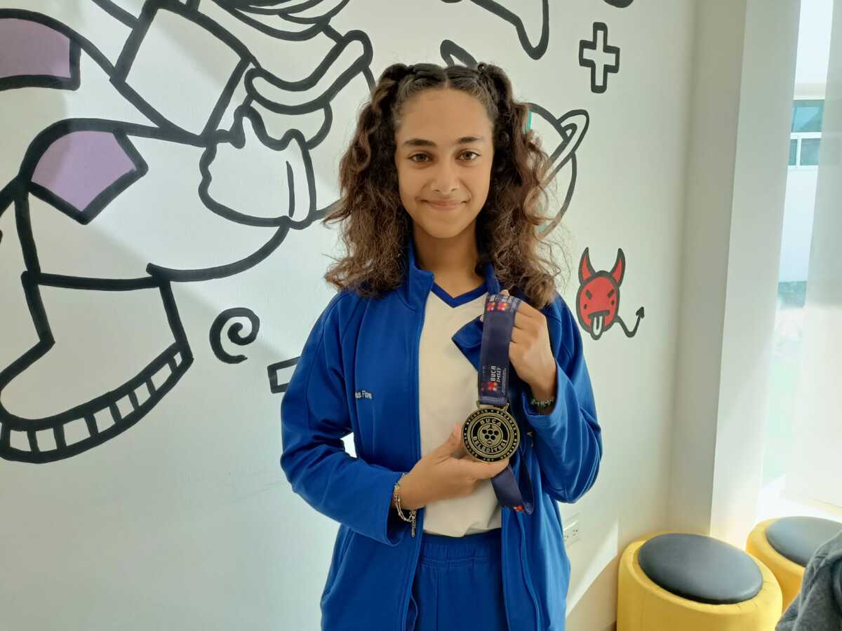 Alejandra ganó en la categoría de ingeniería Junior. (Especial)