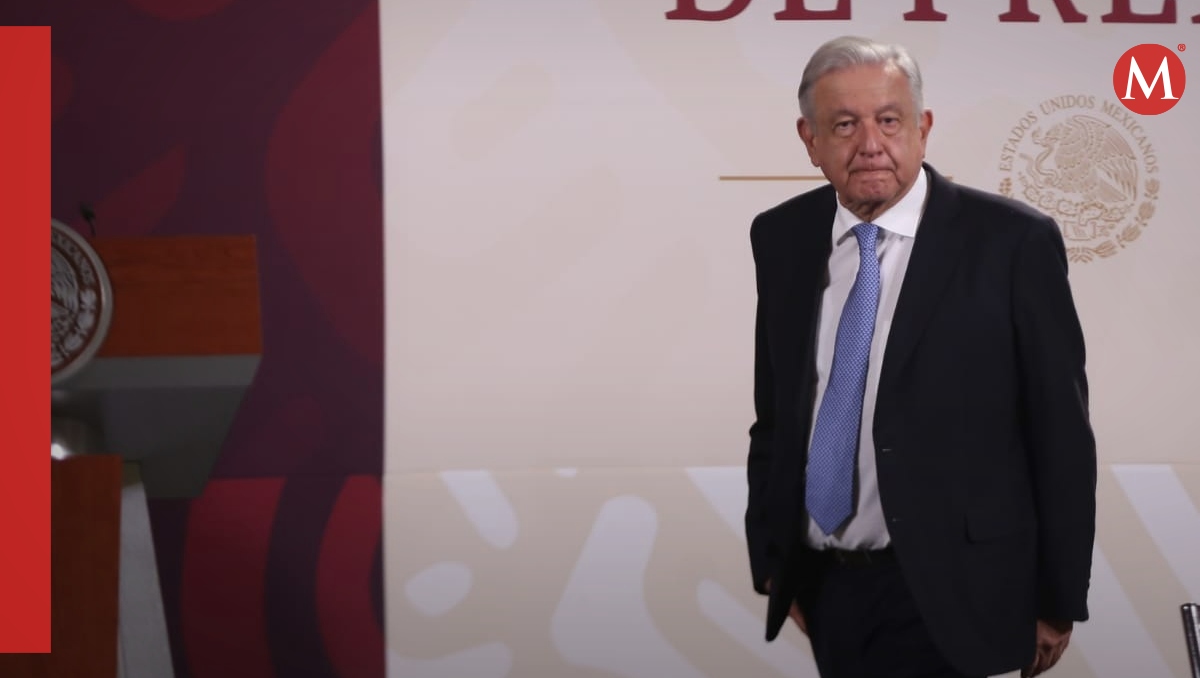 Conferencia de prensa el 5 de diciembre en el Salón de Tesorería de Palacio Nacional. | Araceli López