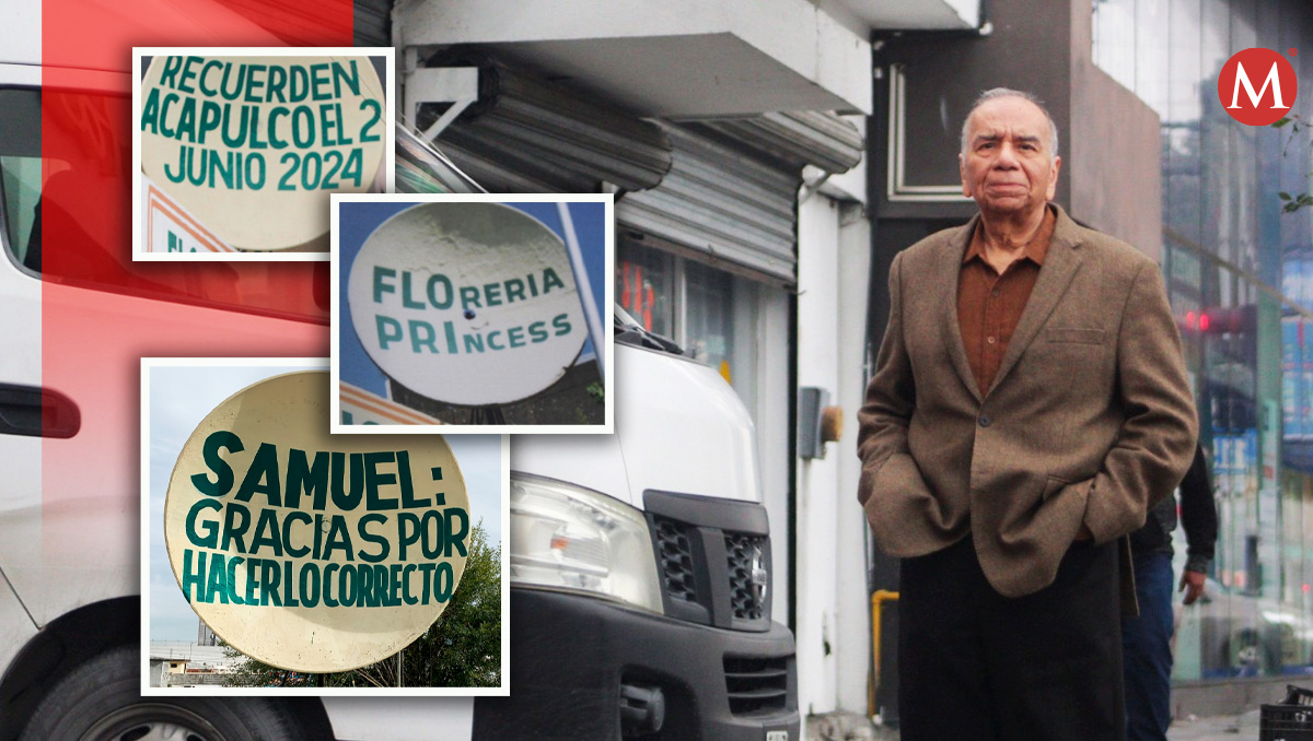 José Luis Blanco, dueño de la Florería Princess ha escrito más de mil frases por 38 años | Fabrizio Langarica, Diseño Milenio