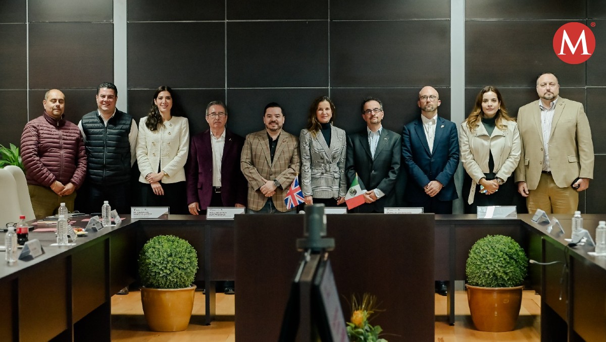 Miembros de la Embajada del Reino Unido de la Gran Bretaña se reunieron con funcionarios de Tamaulipas.