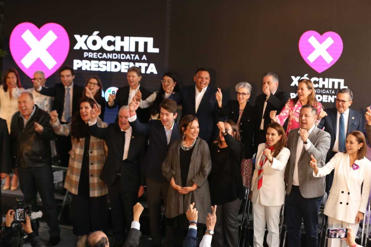 Xóchitl Gálvez dijo que su equipo "defiende la democracia" | Octavio Hoyos