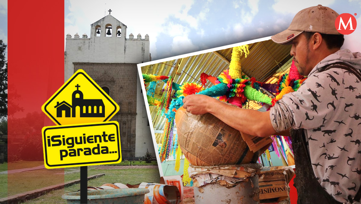Acolman es el Pueblo con Encanto donde nació la tradición de las piñatas. | Subsecretaría de Turismo del gobierno de Edomex
