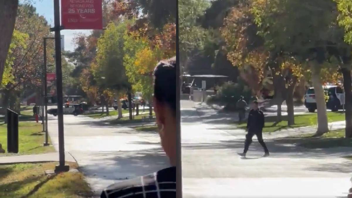 Policías de Las Vegas acudieron al campus | Especial