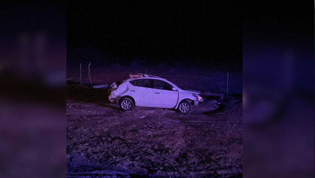 Del accidente se hizo cargo la Guardia Nacional. (Especial)