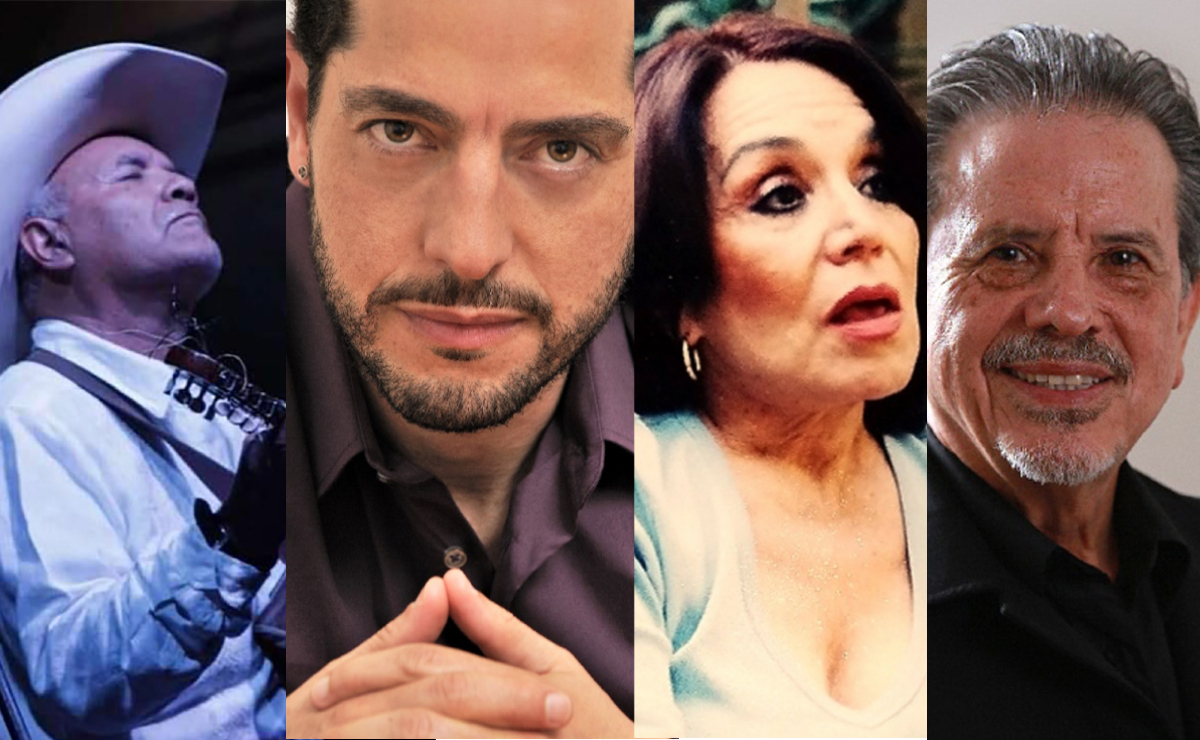 Guillermo Velázquez, Claudio Valdés Kuri, Beatriz Espejo y Manuel Valenzuela. (Fotos: Secretaría de Cutltura)