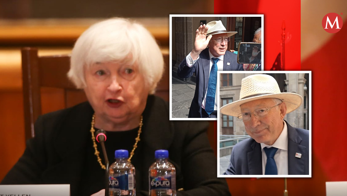 Ken Salazar sale de Palacio Nacional tras reunión con AMLO y Janet Yellen | Especial