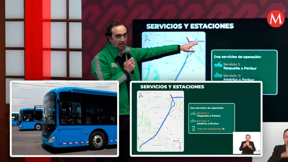 Martí Batres presenta anteproyecto de Línea 12 de Trolebús